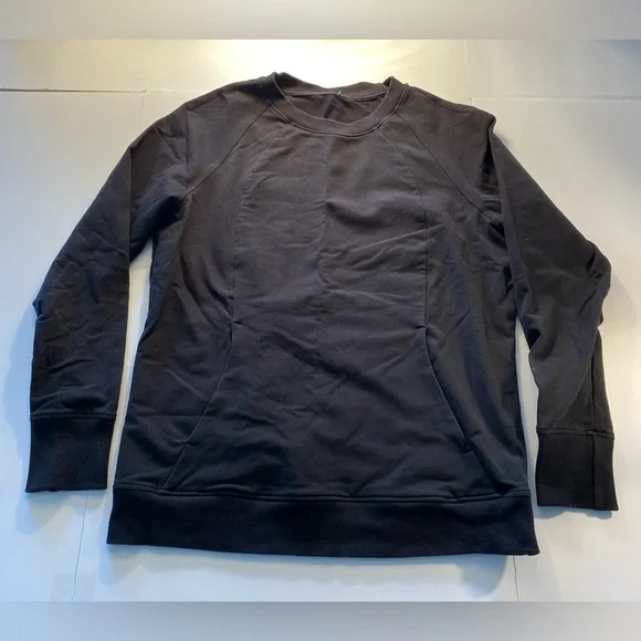 Lululemon Scuba Crew Size 12 Black EUC - Picture 8 of 11
